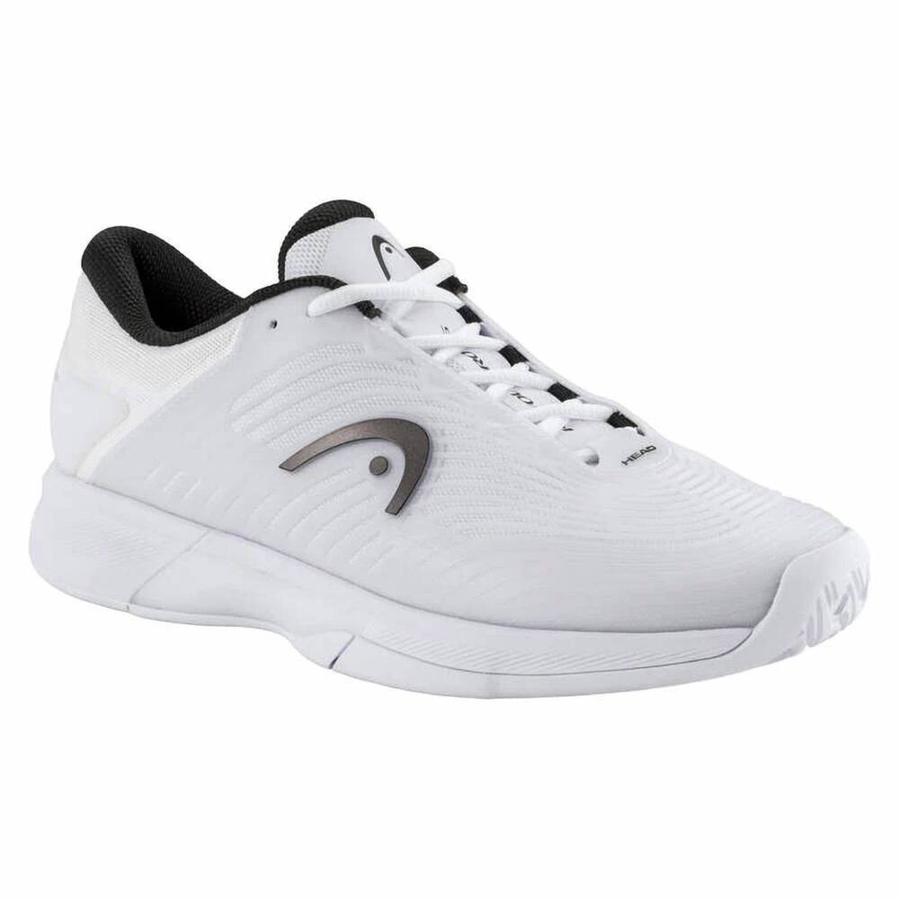 NEW HEAD men's revolt pro 4.5 court shoe in white-black